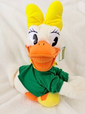 University of Oregon Ducks Disney Daisy Duck Plush - Vintage - 90s - Rare